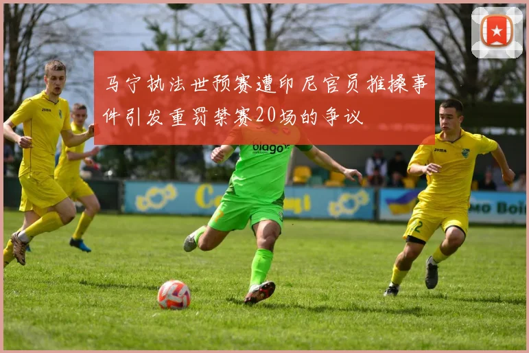 马宁执法世预赛遭印尼官员推搡事件引发重罚禁赛20场的争议